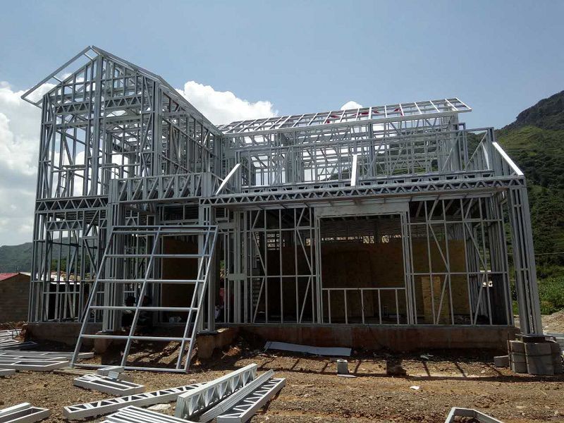 滁州钢结构新建别墅