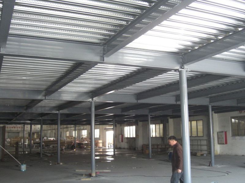 复兴生产线钢结构安装